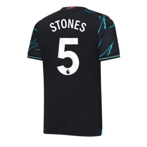 Manchester City John Stones #5 Replika Tredjetrøje 2023-24 Kortærmet
